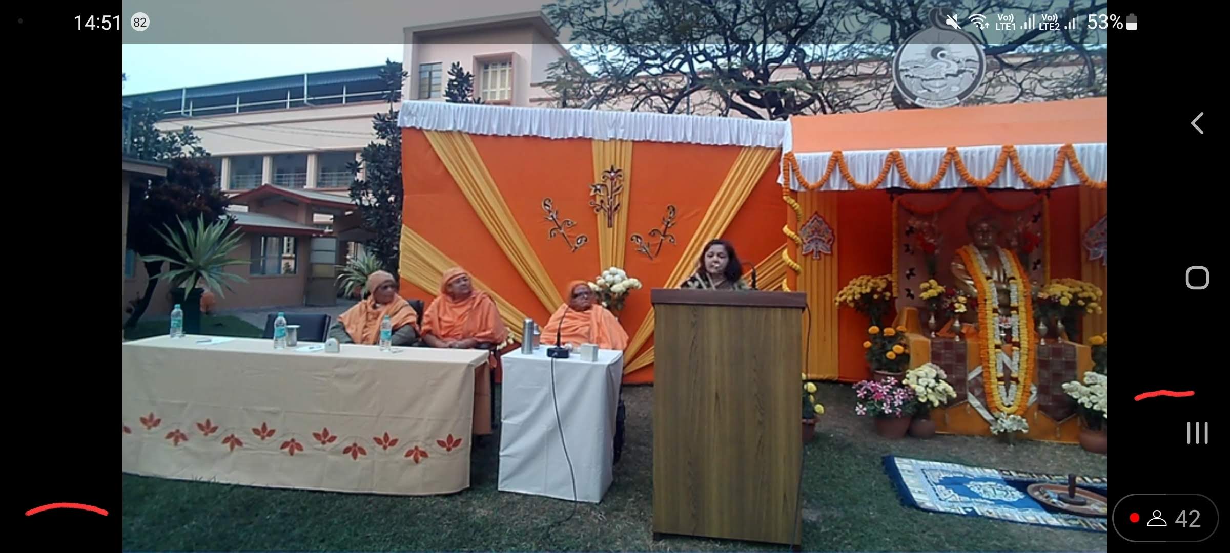 Youth Week 12th – 18th Jan (January Meeting at Sri Sarada Math on Swami Vivekananda’s Teachings)